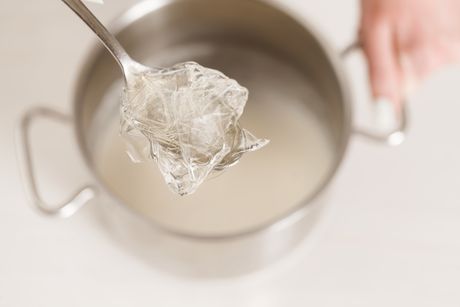 želatin, otapanje želatina