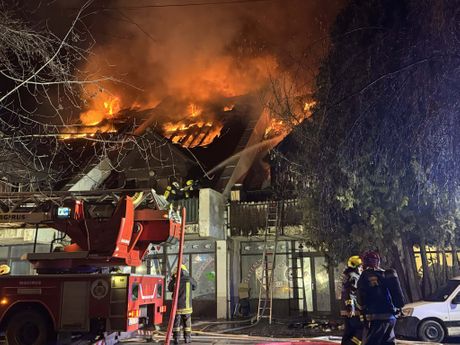 Mađarska hotel pozar