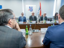 Generalni direktor Elektroprivrede Srbije Dušan Živković sa delagacijom Elektroprivrede Francuske (EDF)