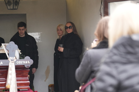 Goga Sekulić sahrana majke Nade