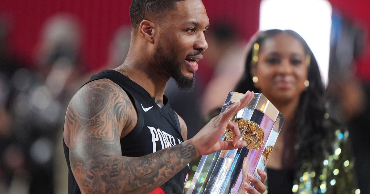 Injured Damian Lillard Wins Three-Point Contest: He Tore His Achilles Tendon, But Has a Sniper in His Hand