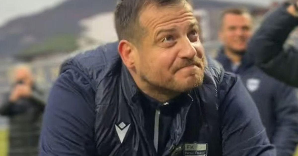 Hit in Novi Pazar: Nenad Lalatović bowed to fans, sang with them, they responded by saying he 'raped OFK'