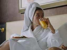 kurkuma, voda, napitak, žena, devojka