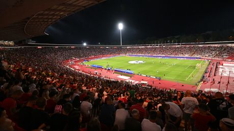 FK Crvena zvezda, Stadion Rajko Mitić, Marakana 2025, Liga šampiona