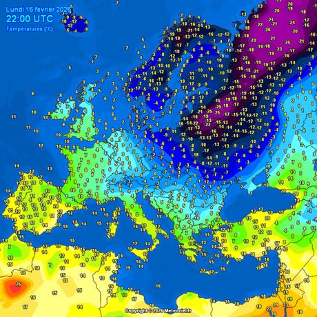 Trenutne temperature vazduha