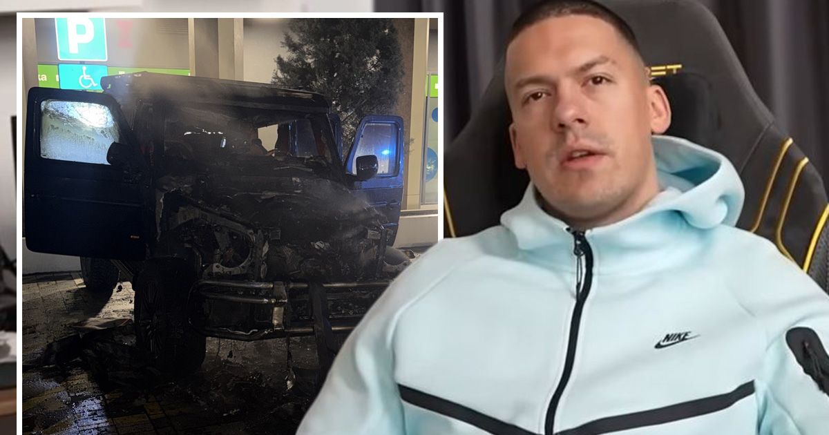 Bizarre Comment from Baka Prase After His Half-Million Euro Car Was Set on Fire in a Luxury Neighborhood