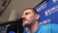 Nikola Jokić rekao dve srpske reči kad je došao pred novinare, pa pomenuo Luku: 