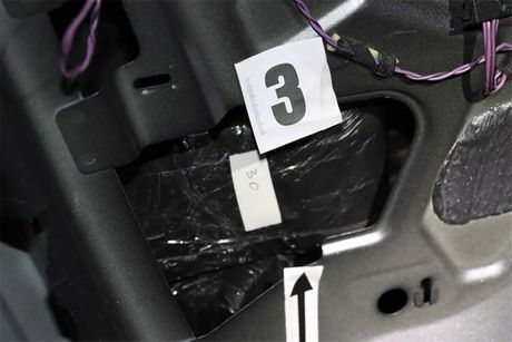 Zaplenjen novac granica