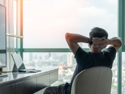 posao, relaksacija, muškarac