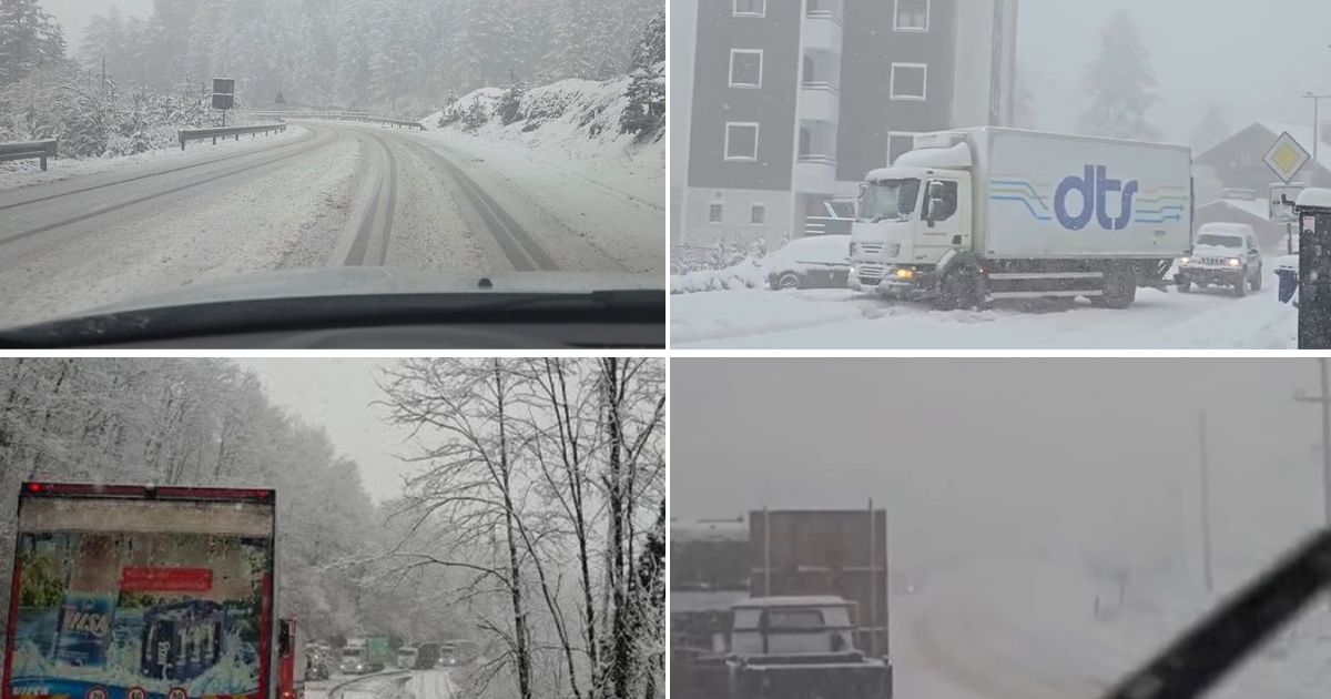 Snow has blanketed Serbia! Resorts snowed in, traffic jams on roads: These sections BLOCKED, villages without power