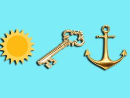 Sunce, ključ, sidro