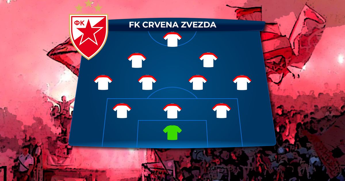 This is Zvezda's lineup for the match against Lille: Dejan Stanković will shock Serbia with the starting 11