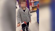 Stravičan snimak malog dečaka u supermarketu: Pun mržnje prema Srbiji, izgovorio strašne reči! Ko ovo uči decu