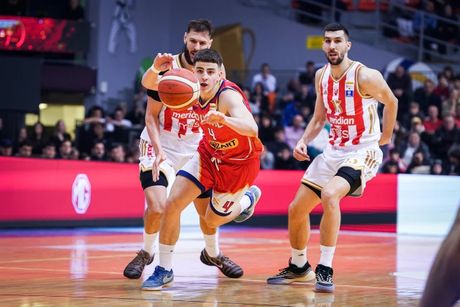 KK Crvena zvezda - KK Borac Čačak