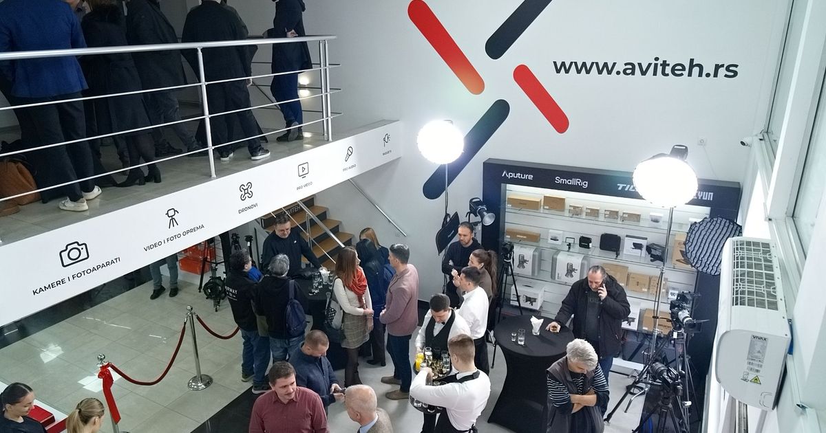 AVITEH Opens First Store in Belgrade: A New Address for Professional Photo, Video, and Audio Equipment in Serbia