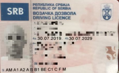 Lažna vozačka dozvola