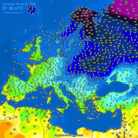 Trenutne temperature vazduha