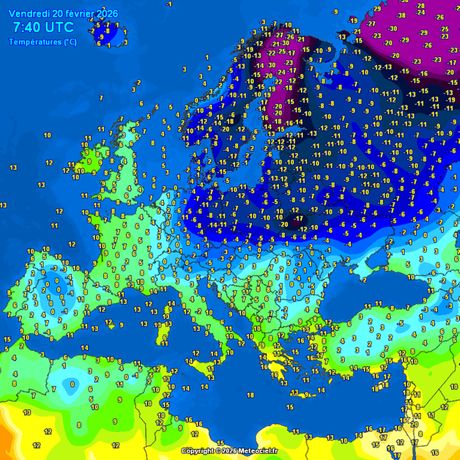 Trenutne temperature vazduha