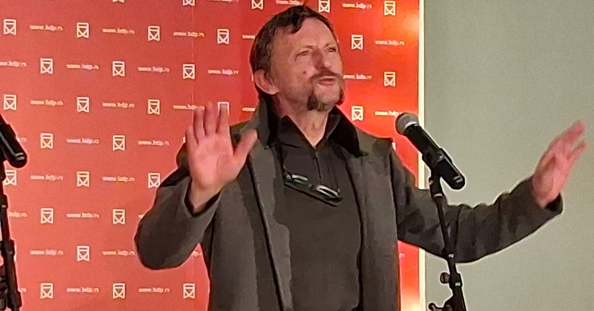 Jovo Maksić had a touching speech: He read a part of Milena Dravić's interview that affected him and set his path