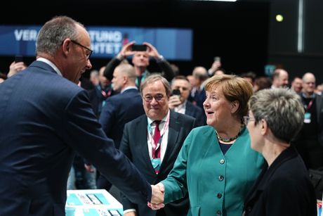 Angela Merkel Fridrih Merc