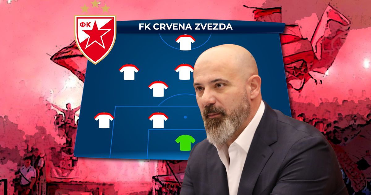 This is Zvezda's team for the eternal derby against Partizan: Stanković decided, four changes compared to Lille