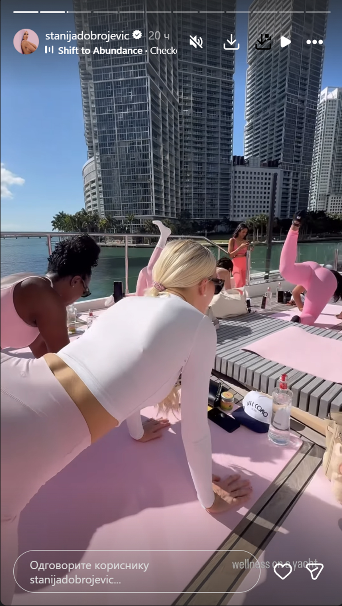 Stanija uživa punim plućima: Otišla na jahtu i evo šta tamo radi, pokazala i ko je sa njom "Jutra na jahti"