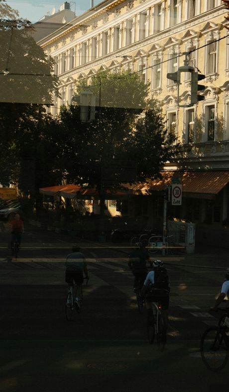 grad, ljudi, pejzaž