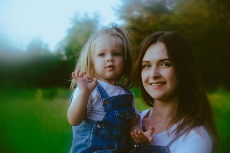 mama, žena, dete. ćerka