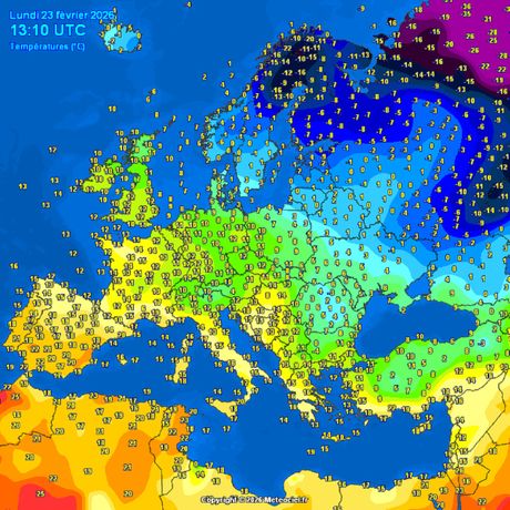 Trenutne temperature vazduha