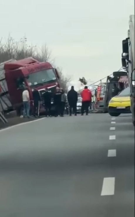 Smederevo, autoput, kamion