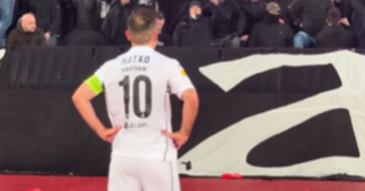Natho posted a heartbreaking photo in front of the South Stand and sent an emotional message to Grobari