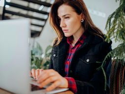 žena, posao, laptop, devojka, rad