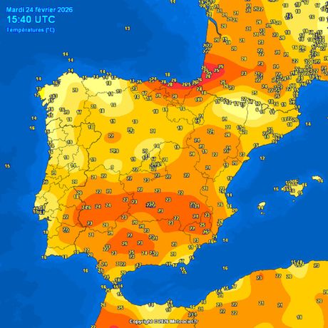 Trenutne temperature vazduha