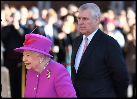 Kraljica Elizabeta i Princ Endru