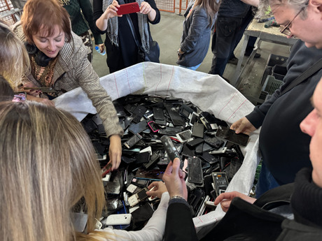 Reciklaža telefona na Fruškoj gori