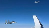 Avion predsednika Srbije u vazdušnom prostoru Kazahstana sačekali avioni Suhoj 3