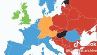 Nova karta Evrope izazvala lavinu komentara na internetu: Ceo Balkan u crvenom, na mestu Srbije broj 44