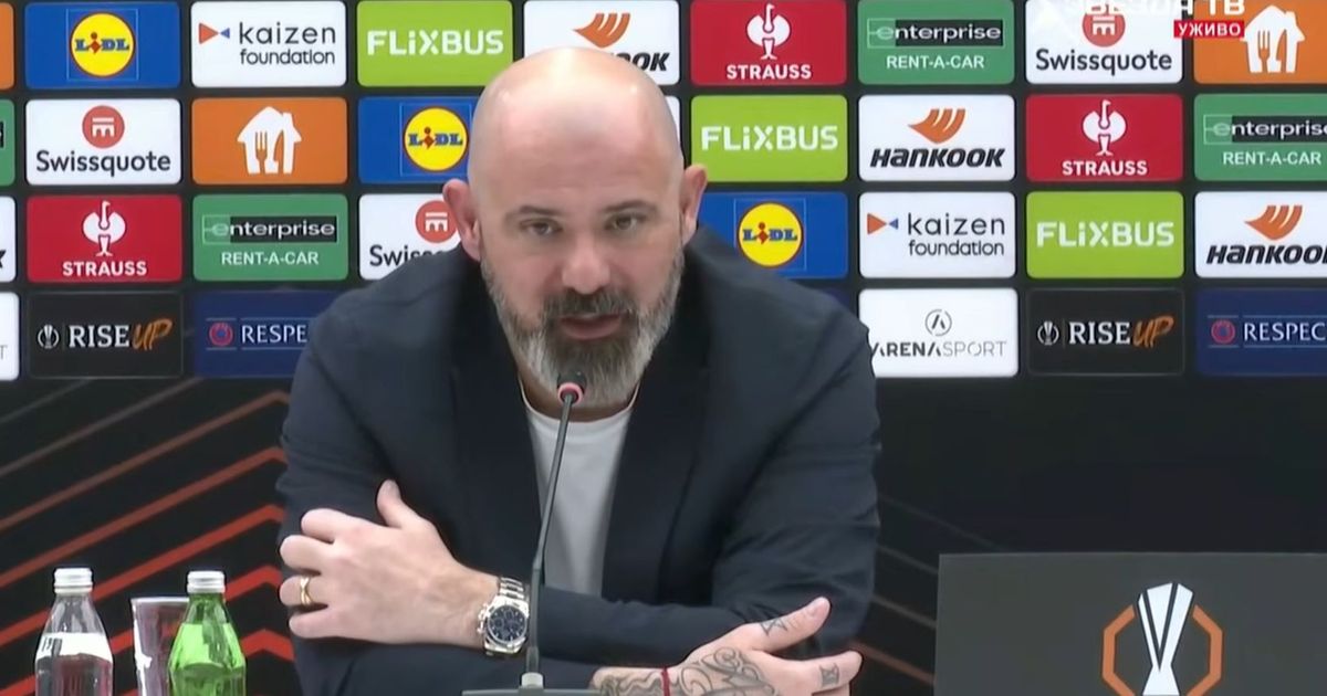 Dejan Stanković after elimination by Lille: "I won't comment on the refereeing, I had a feeling he was just waiting..."