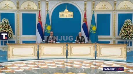 Aleksandar Vučić, Kazahstan