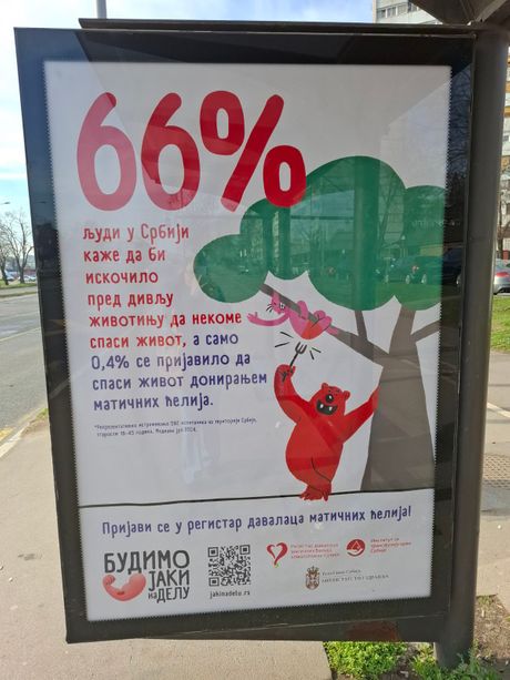 Bilbord, matične ćelije
