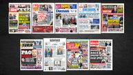 NASLOVNE STRANE SUTRAŠNJIH NOVINA: Prelistavanje štampe za subotu, 28. februar 2026. godine