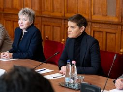 Ana Brnabić u Budimpešti