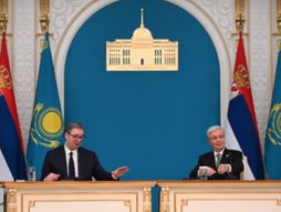 Aleksandar Vučić i Kasim Žomart Tokajev, Kazahstan