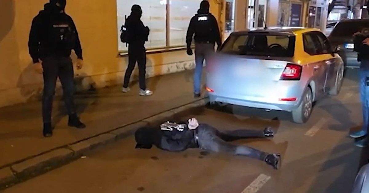 This is how UKP members took down and tied up the suspect in the murder of Živko Bakić: He didn't even have time to blink