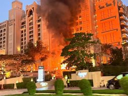 Dubai požar, gori, napad Irana na Dubai