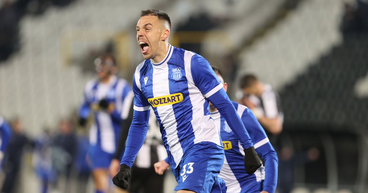 This is the Serbian Superliga table after Partizan's slip-up against OFK Beograd, Zvezda in seventh heaven