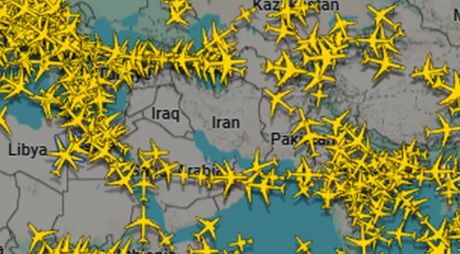 nebo nad Bliskim istokom