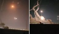 Snimak okršaja na noćnom nebu: "Sudar" američkih i iranskih projektila