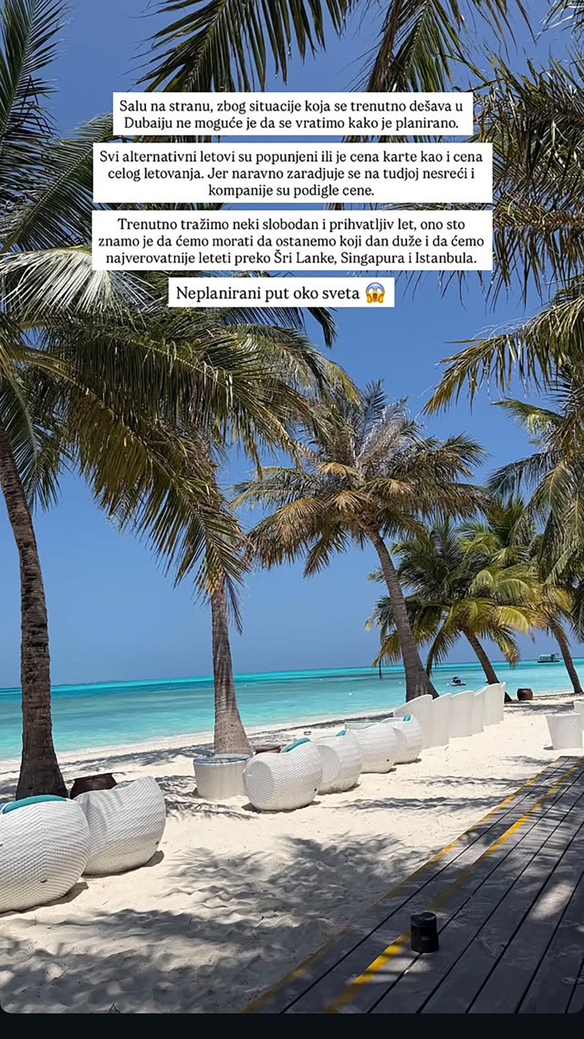 "Strašno, kakav smo narod!" Luna Đogani sa Maldiva morala da reaguje, pomenula Darka Lazića! Usijale se mreže