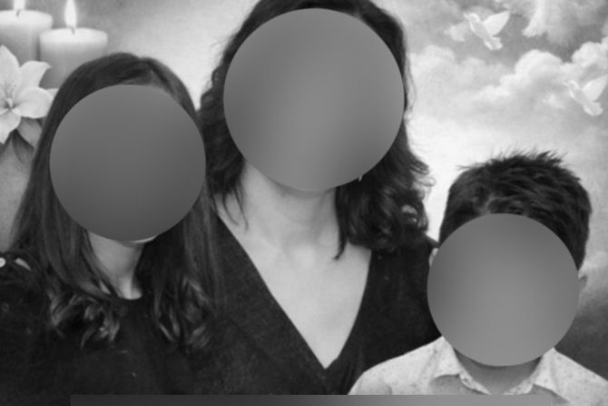 Sjenica poginula porodica blur